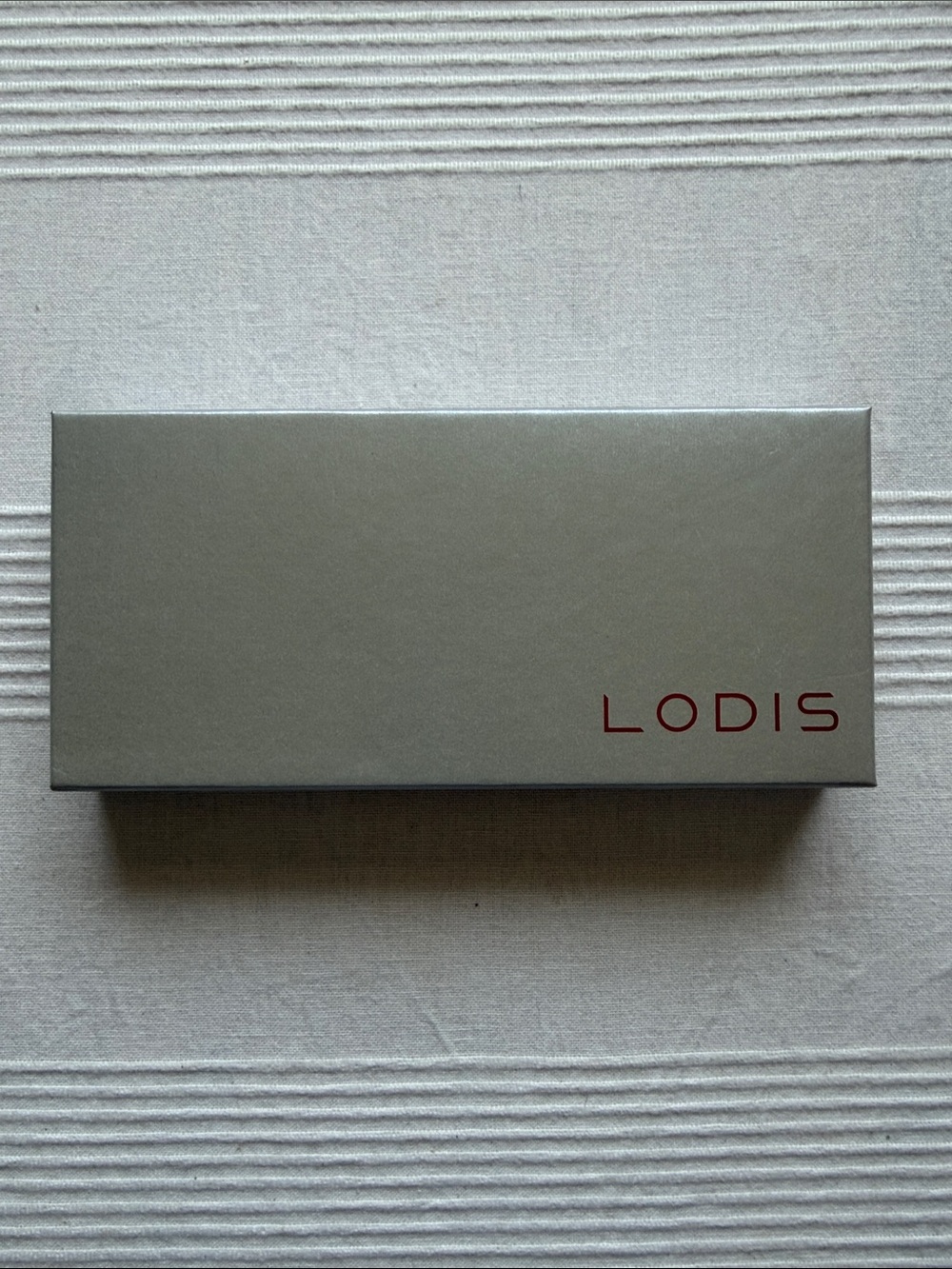 Lodis Black Leather Zip Card Organizer with Logo Strap - Picture 8 of 8